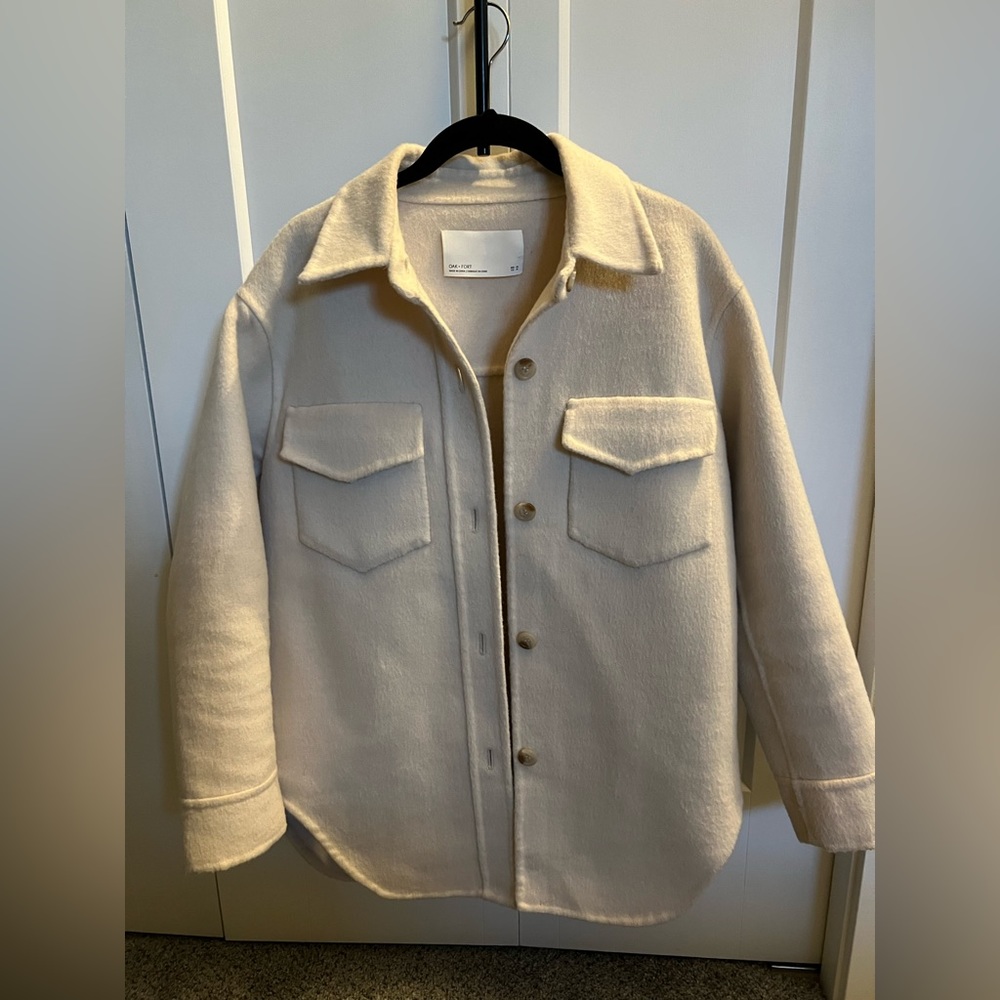 Oak & Fort Wool Shacket